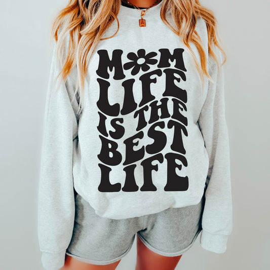 Groovy Mom Life • Ash Pullover