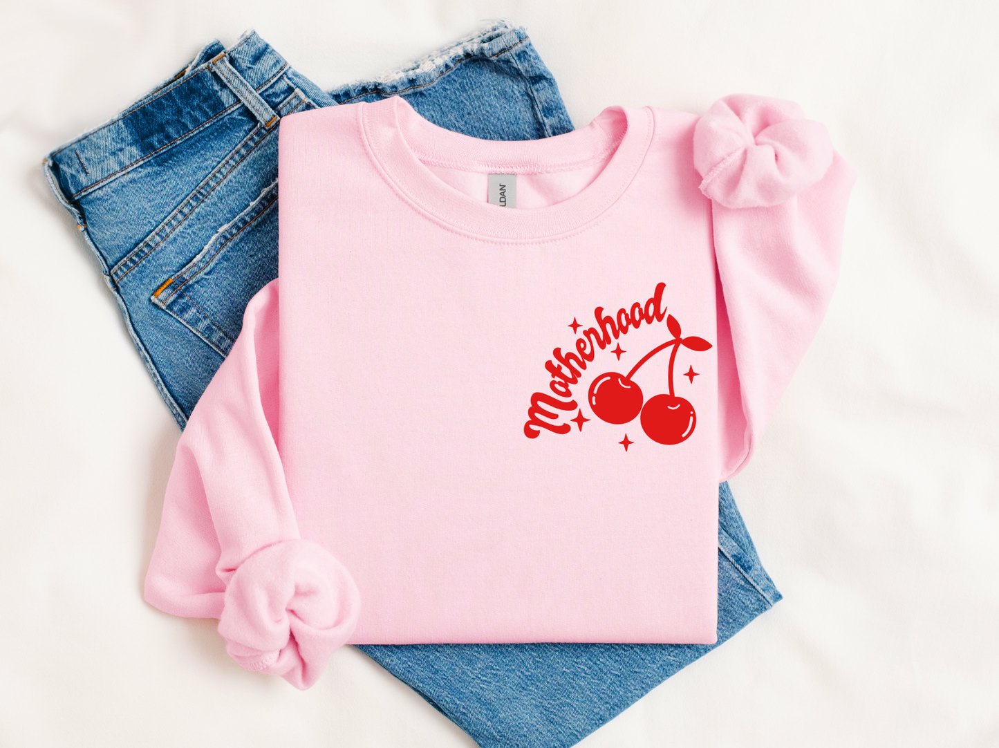 Motherhood 🍒 • Pink Pullover