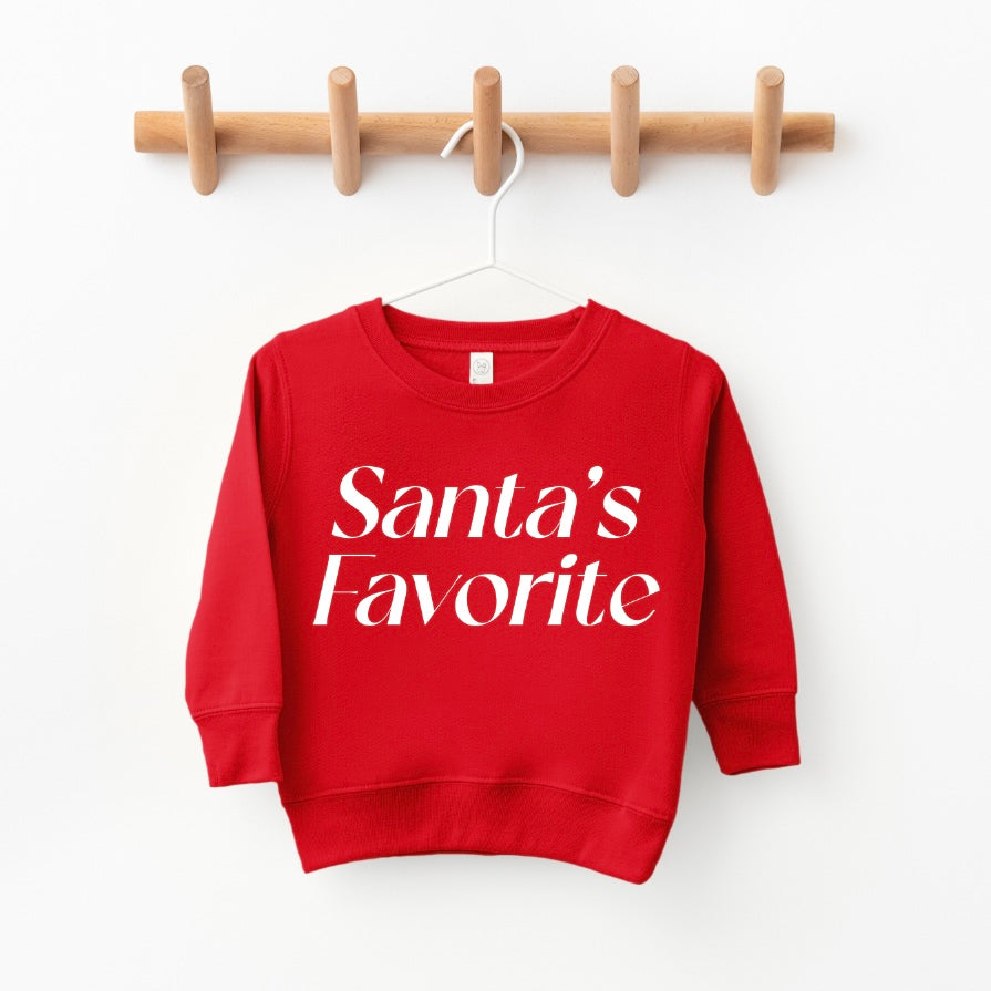 Santa's Favorite • Kids Tee or Sweatshirt