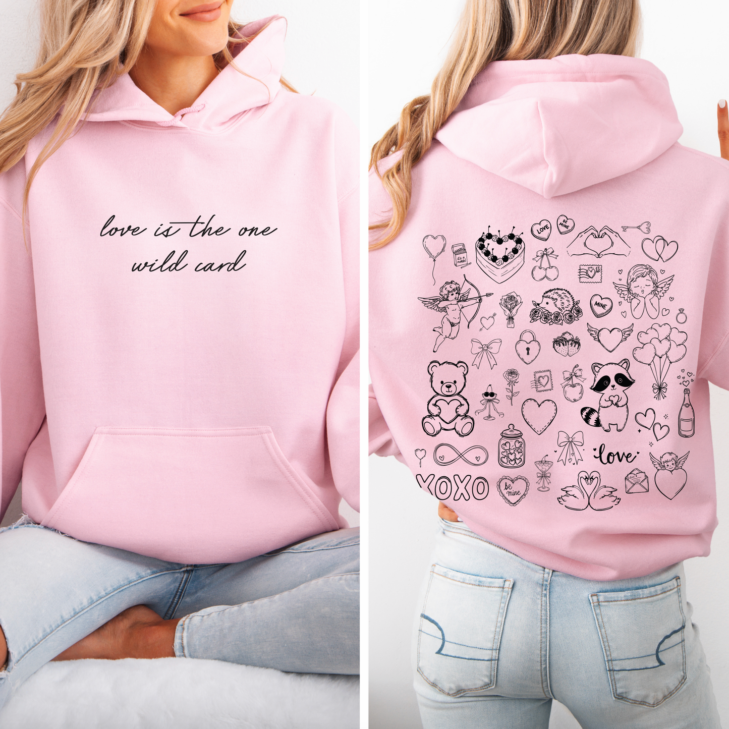 Wild Card • Hoodie or Crew Neck