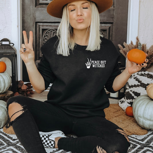 Peace Out Witches • Tee or Sweatshirt