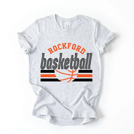Retro Basketball • Ash Tee River Babe Threads