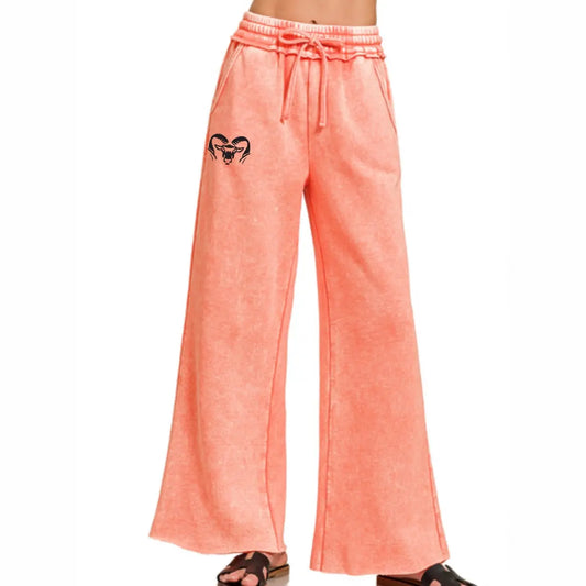 Urban Wide Leg Pant • Bright Orange