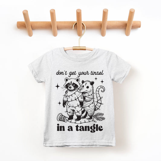 Tinsel in a Tangle • Kids Tee