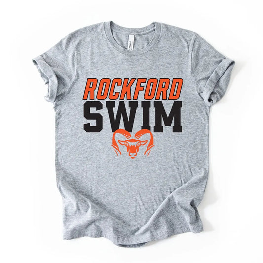 Rockford Swim • Gray Tee River Babe Threads