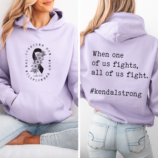 #kendalstrong • Fundraiser Hoodie or Tee