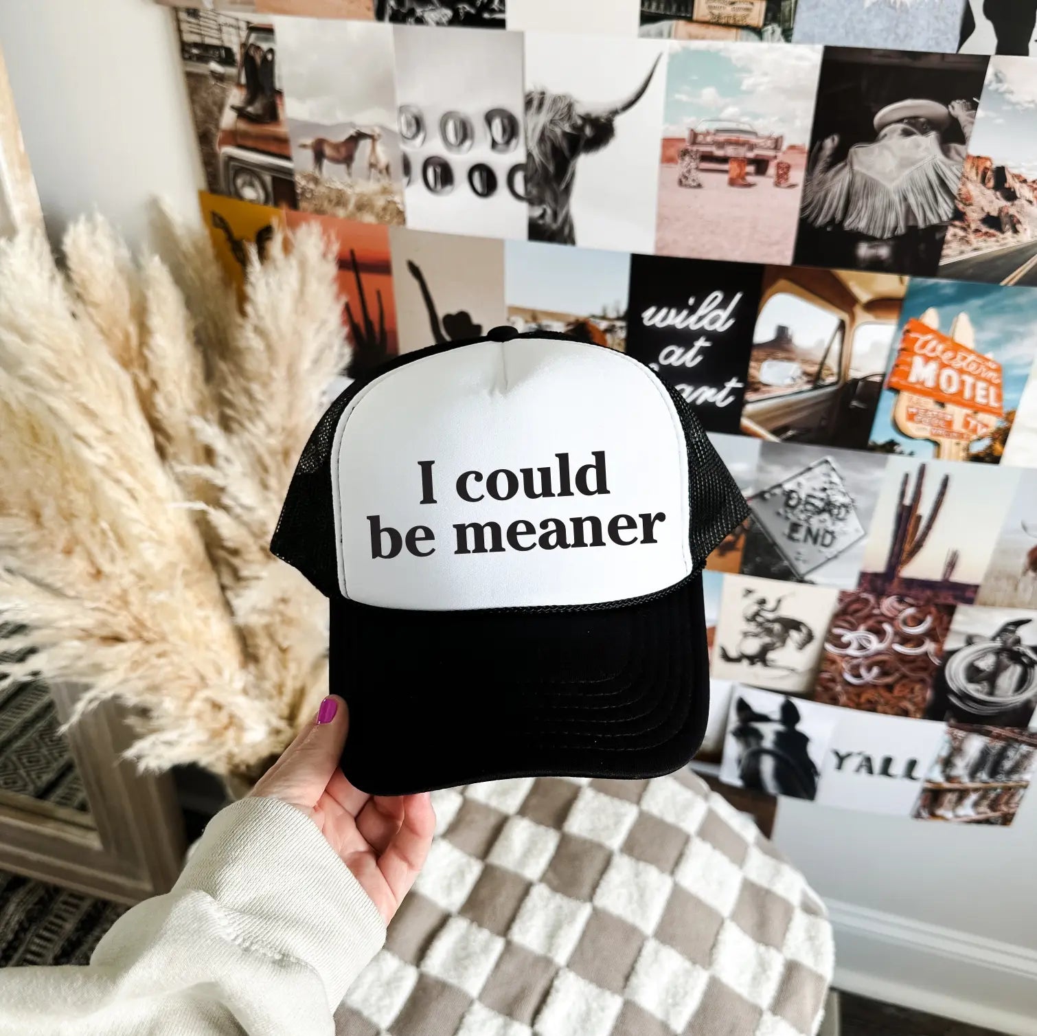 Meaner • Trucker Hat River Babe Threads
