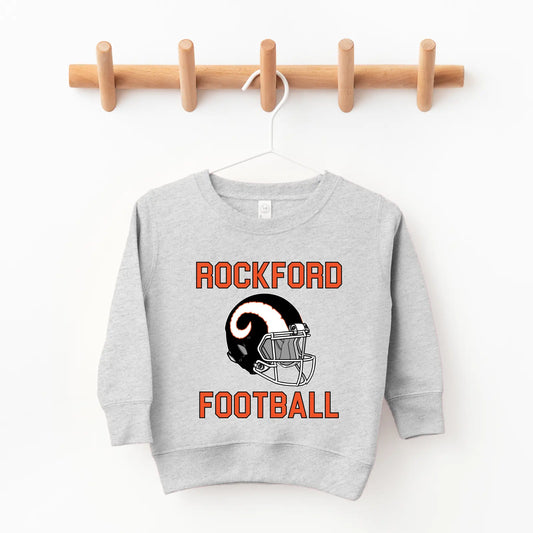Rockford Football • Gray Sweatshirt River Babe Threads