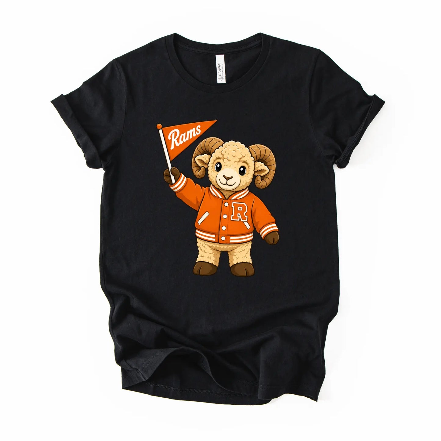 Rocky the Ram • Black Tee