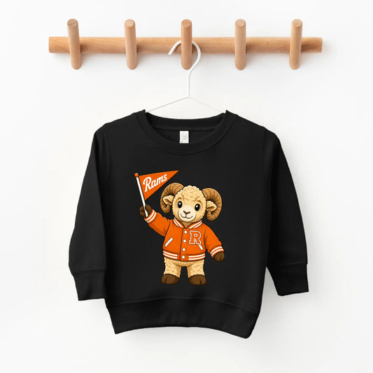 Rocky the Ram • Black Sweatshirt