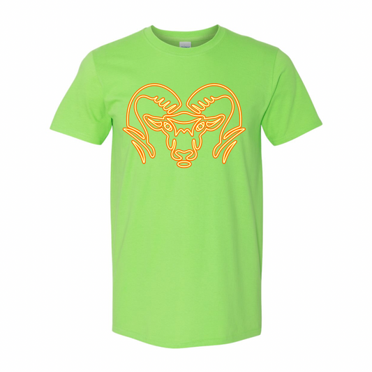 NEON TEE DEAL • LIME