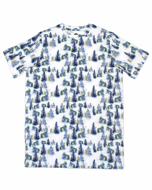 Snowy Trees • Unisex Bamboo Tee