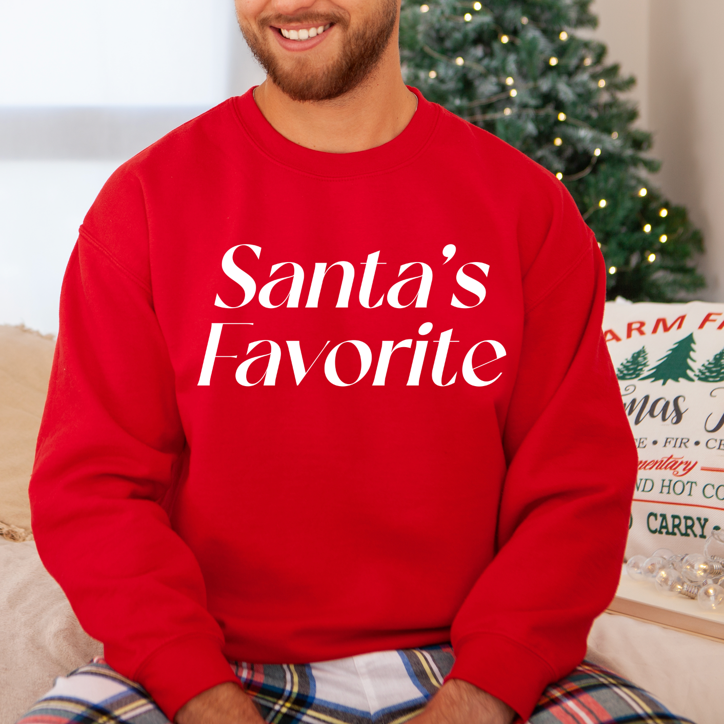 Santa's Favorite • Tee or Sweatshirt