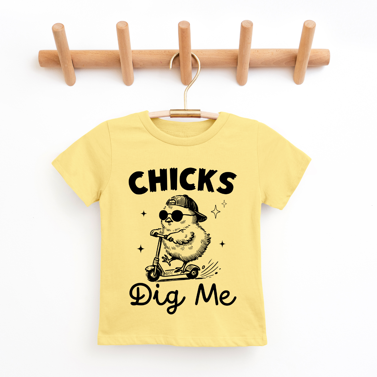 Chicks Dig Me • Yellow Tee