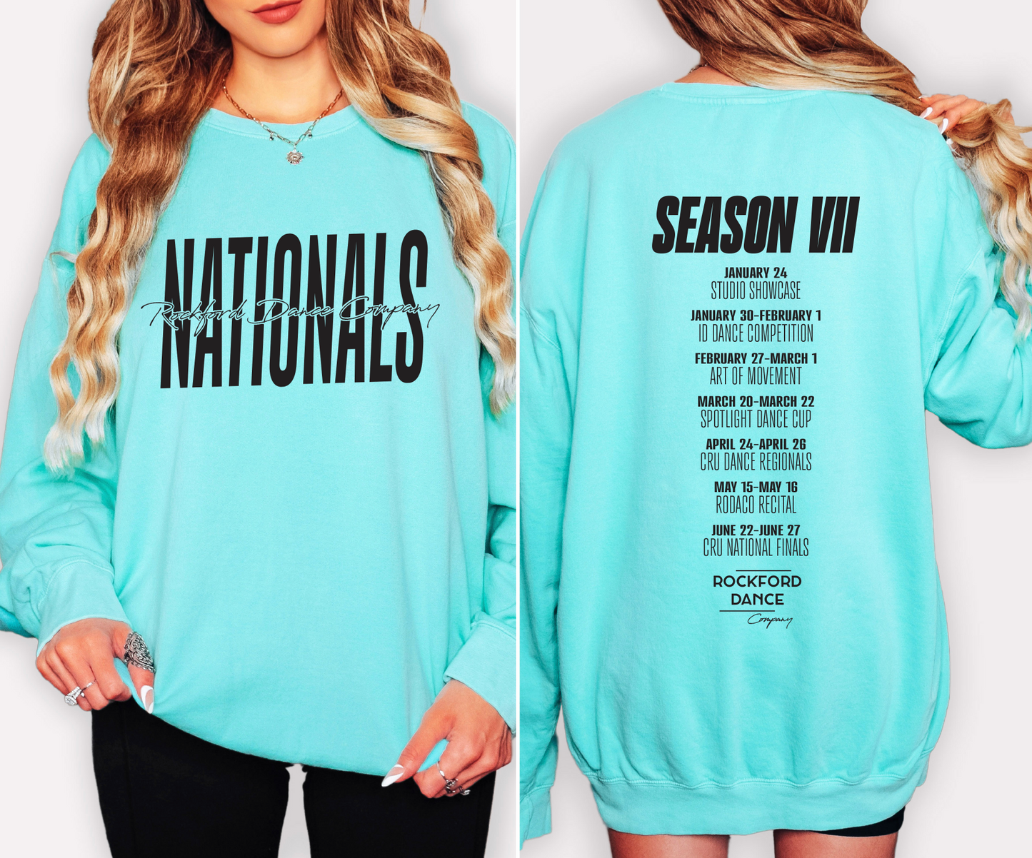 NATIONALS • Mint Sweatshirt