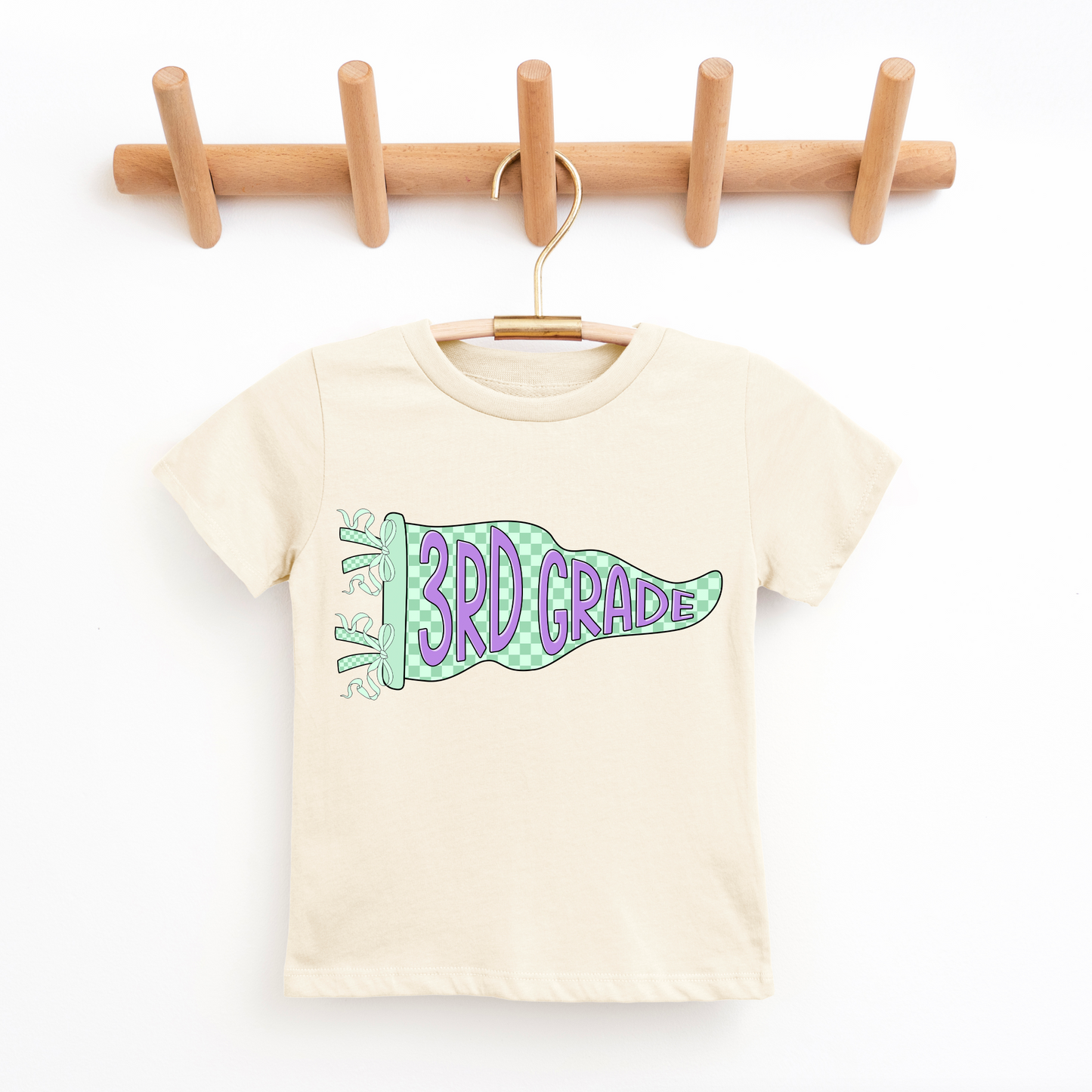 Bow Pennant • 3rd Grade