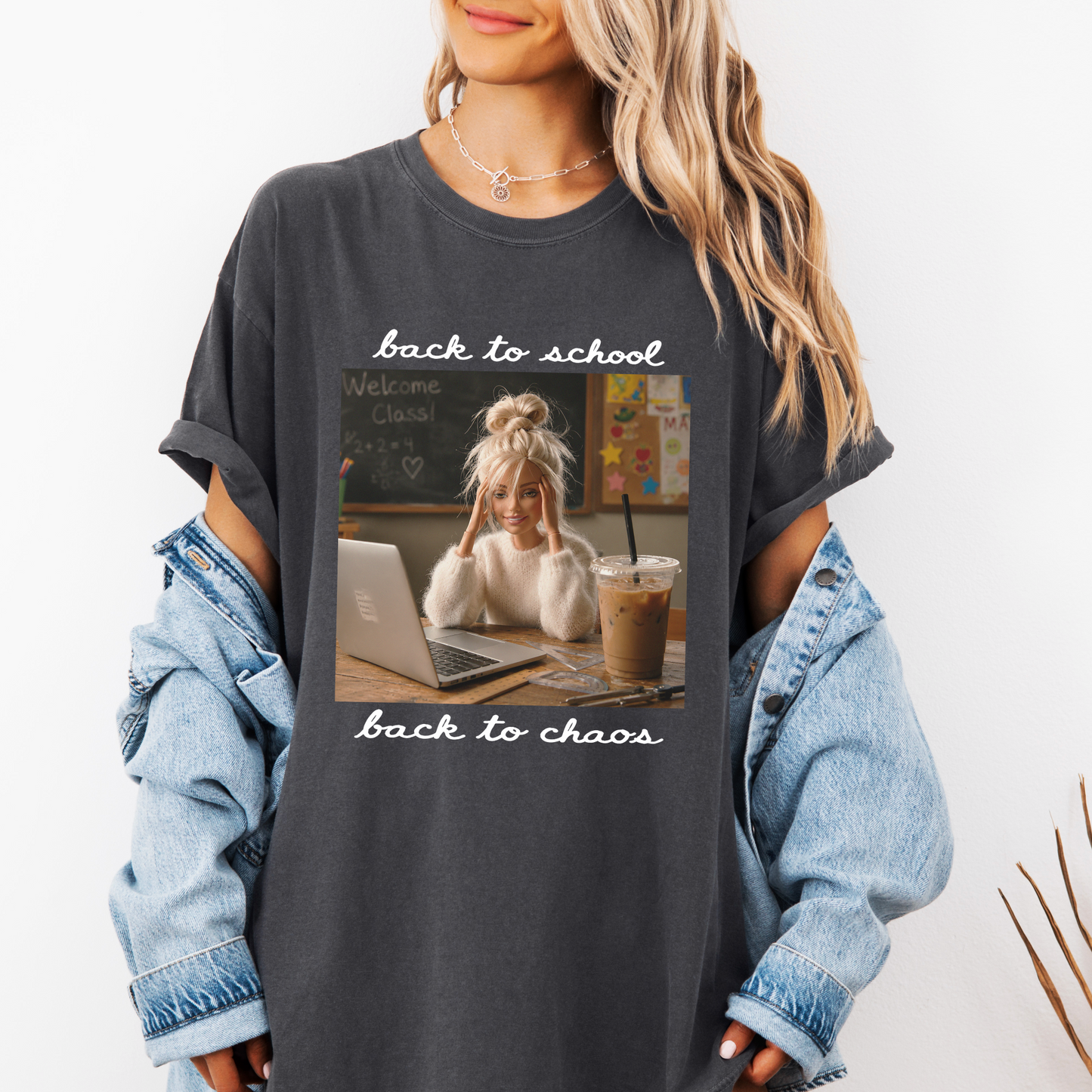 Back to Chaos • Comfort Colors Tee