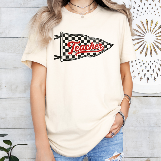 Checkered Pennant • Teacher