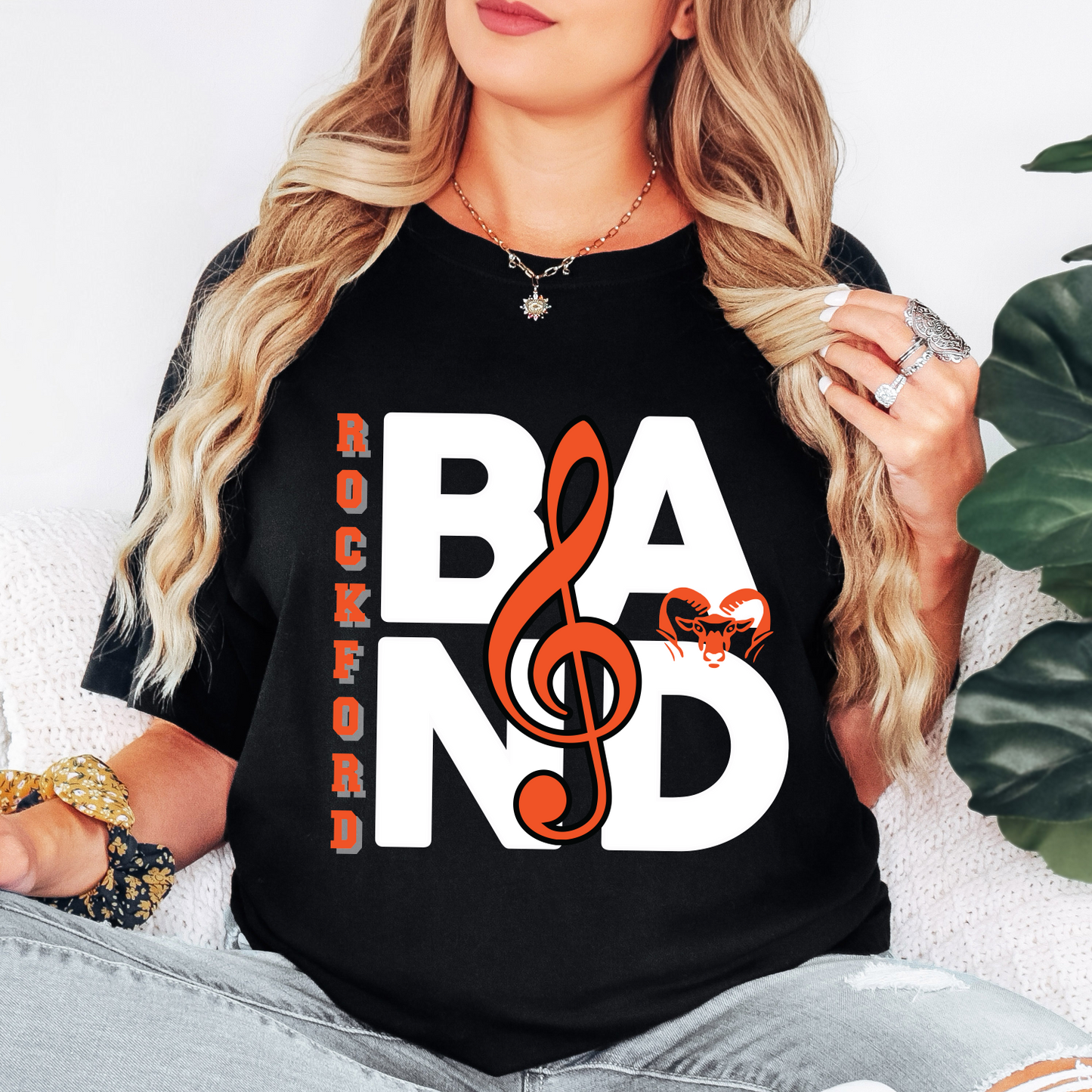 Rockford Band • Black Tee
