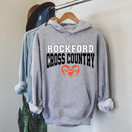 Cross Country • Gray Hoodie River Babe Threads