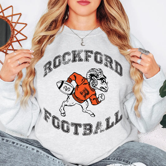 Vintage Ram • Ash Sweatshirt River Babe Threads