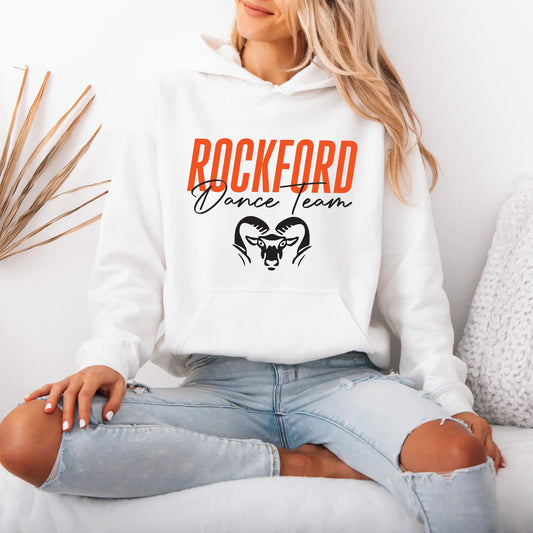 Dance Team • White Hoodie River Babe Threads
