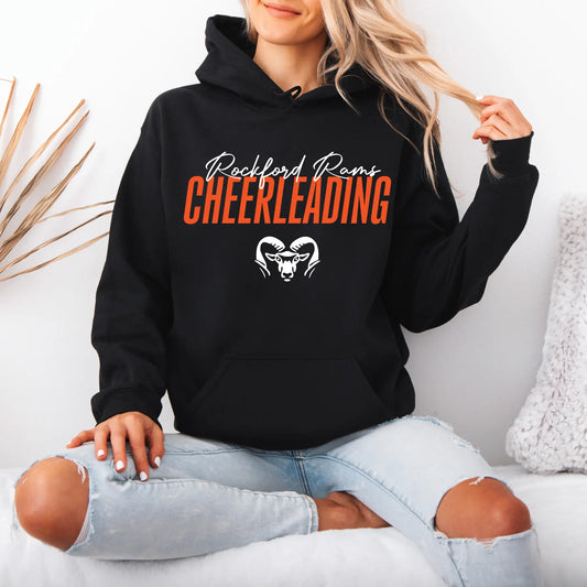 Cheerleading • Black Hoodie River Babe Threads