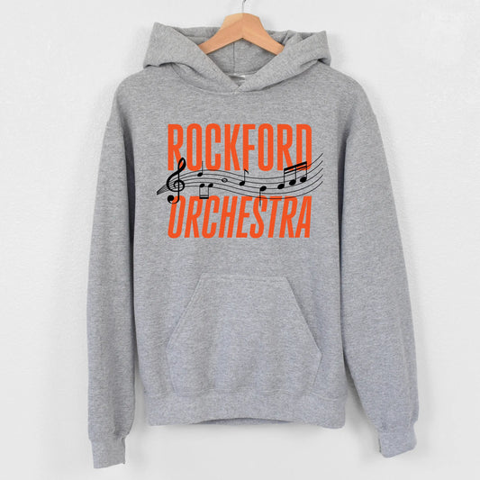 Orchestra • Gray Hoodie River Babe Threads