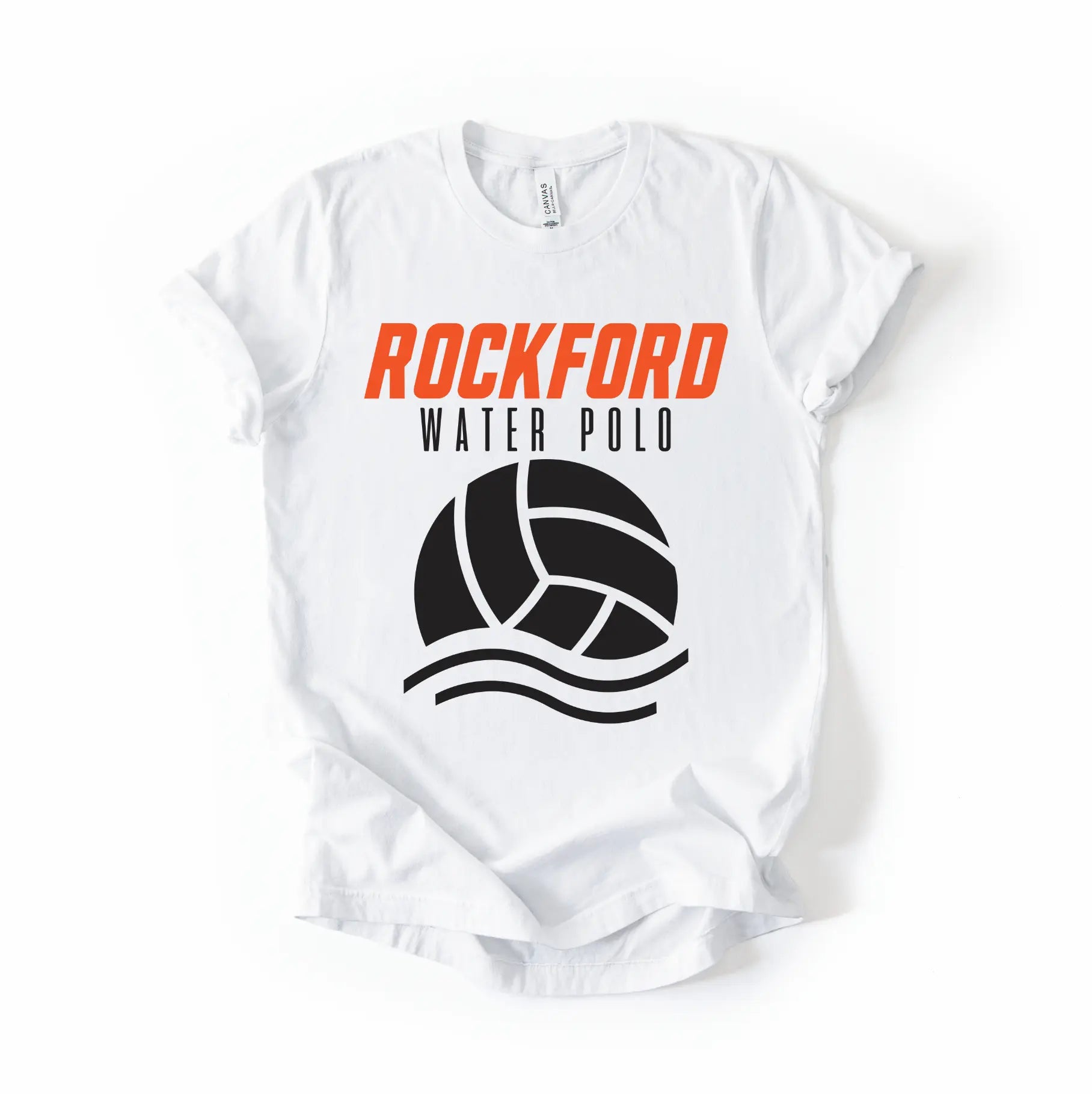 Rockford Water Polo • White Tee River Babe Threads
