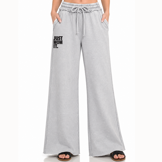 Urban Wide Leg Pant • Light Gray