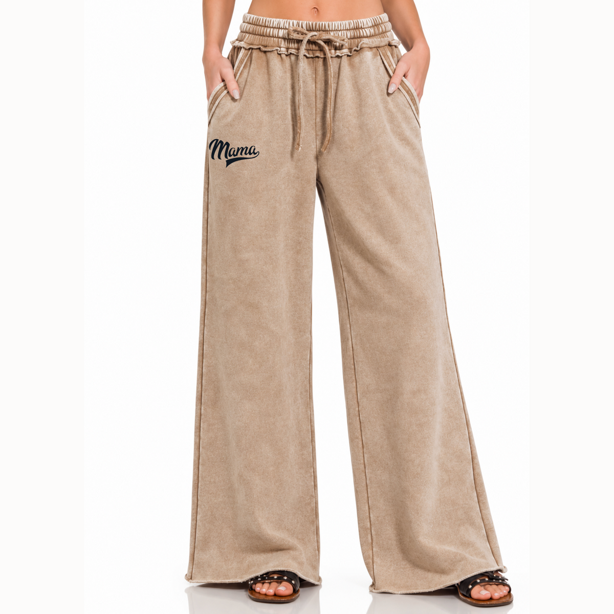 Urban Wide Leg Pant • Camel