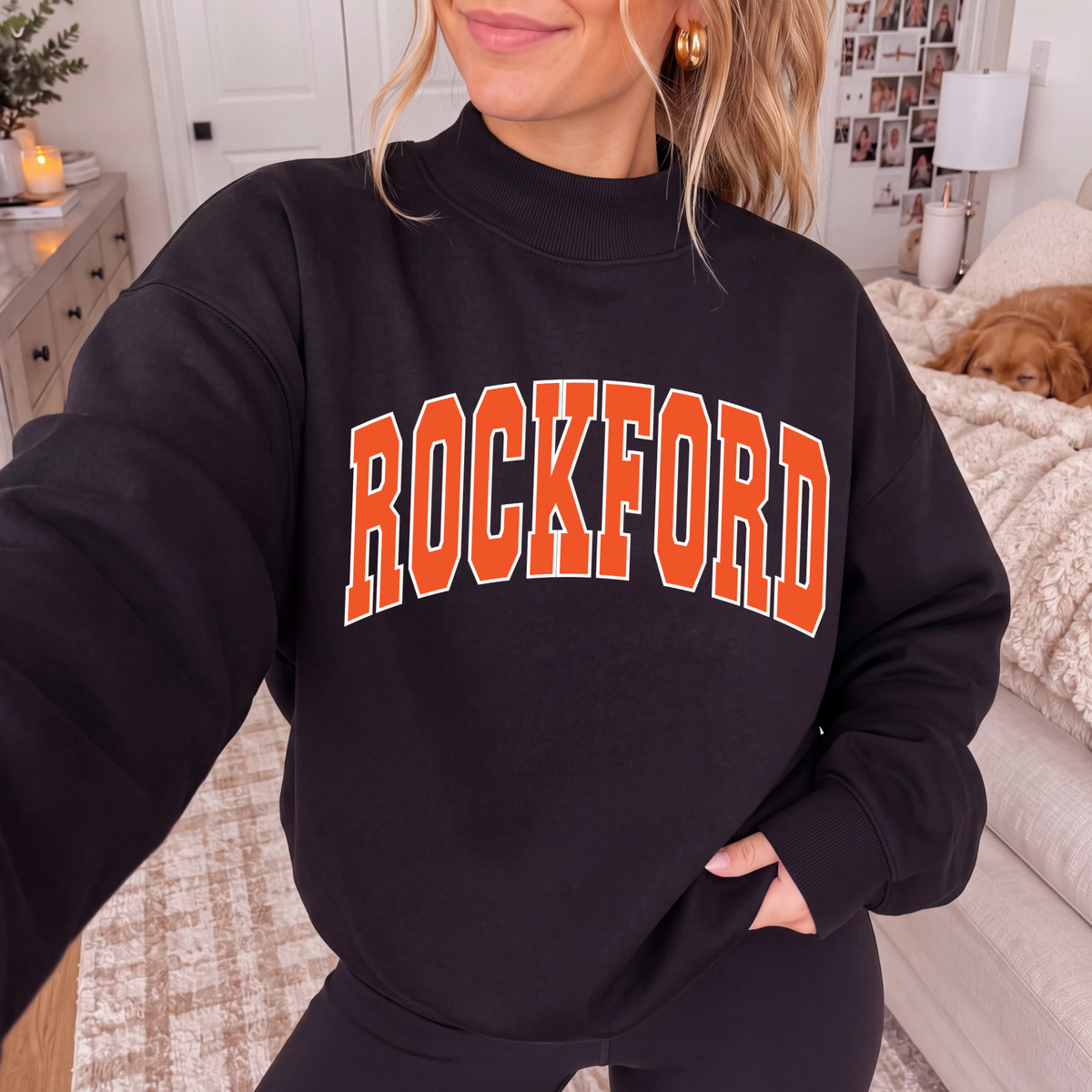 ROCKFORD • Mockneck Sweatshirt