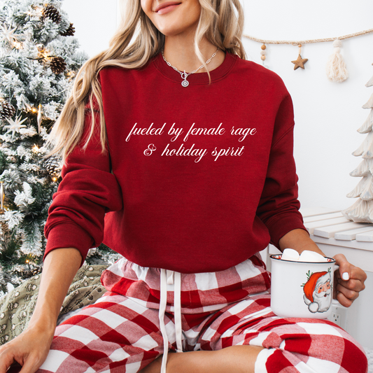 Female Rage & Holiday Spirit • Pullover