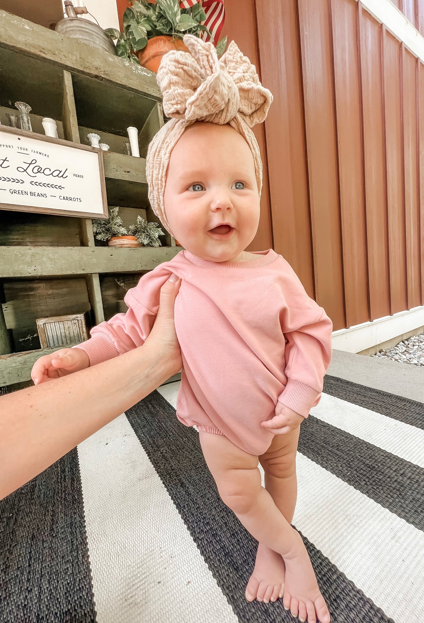 French Terry Bubble Romper