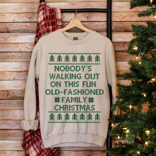 Family Christmas • Khaki Pullover