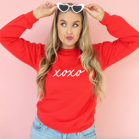 xoxo • Red Pullover