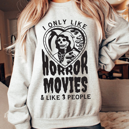 Horror Movies • Gray Pullover