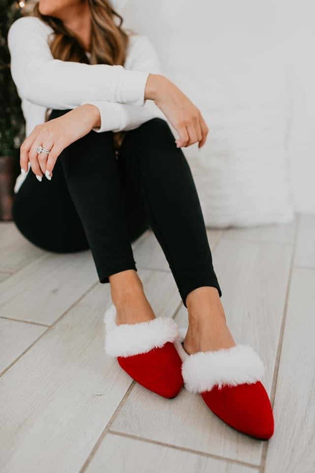 Santa House Slipper