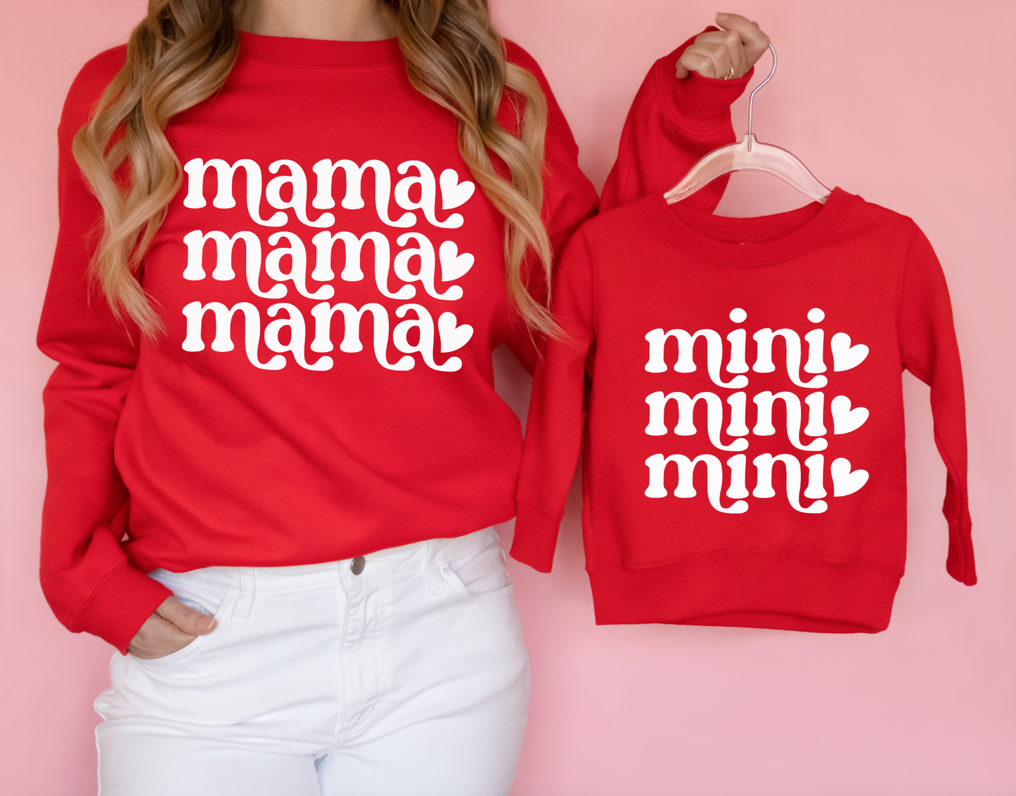 Mini Mini Mini • Red Pullover