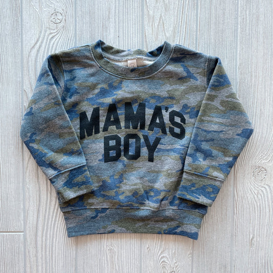 MAMA'S BOY • Camo Pullover