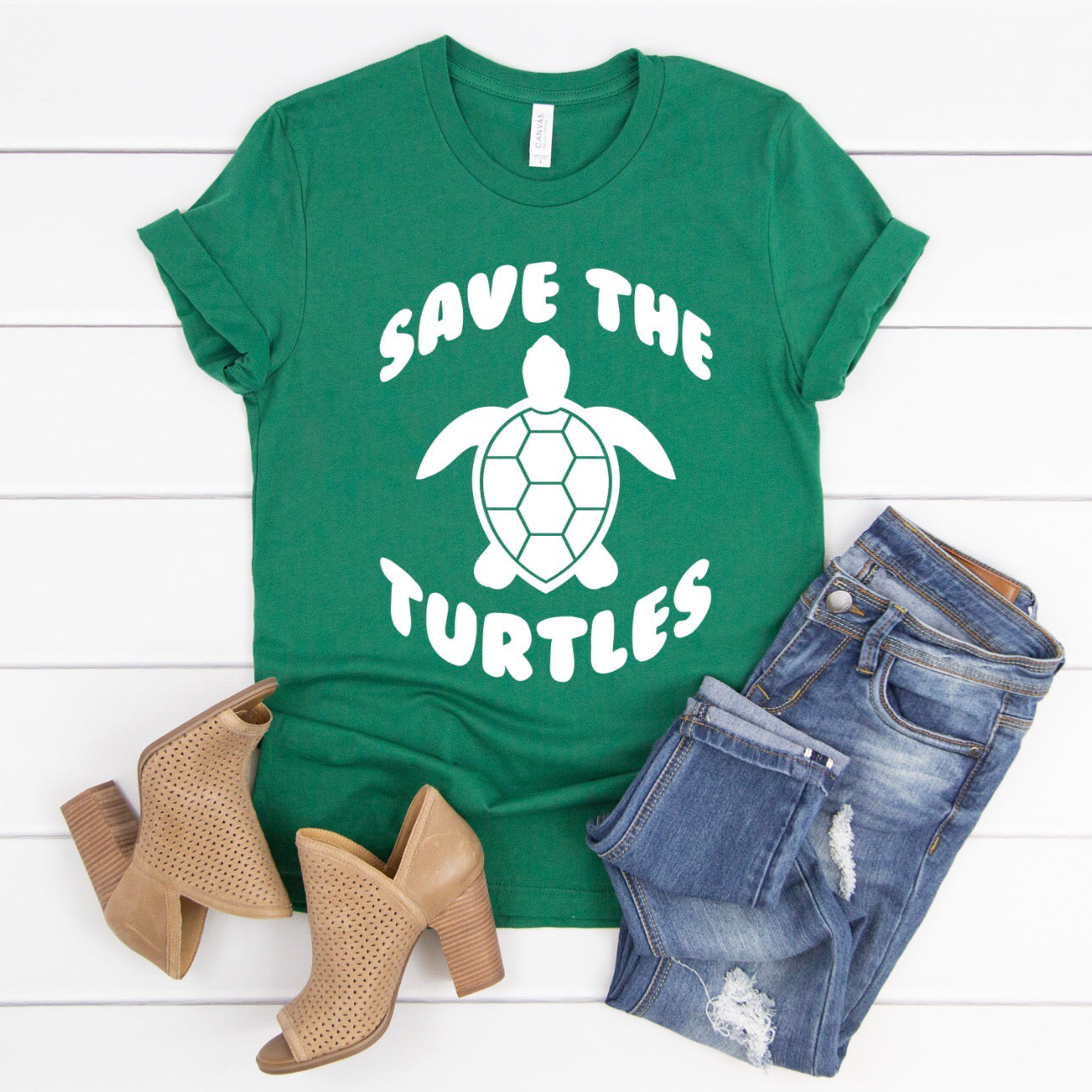 Save the Turtles • Adult Tee