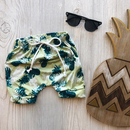 Lime Pineapples • Shorts