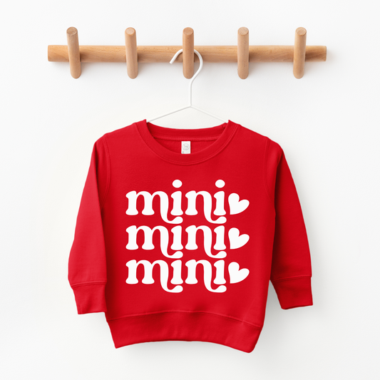 Mini Mini Mini • Red Pullover