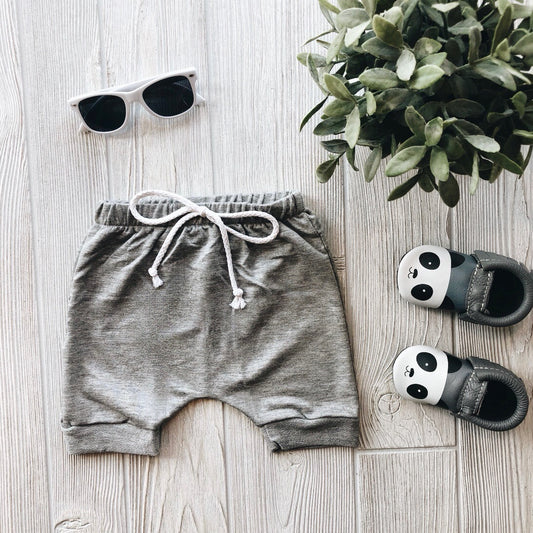 Basic Gray Shorts • Harem