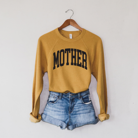 MOTHER • Mustard Pullover