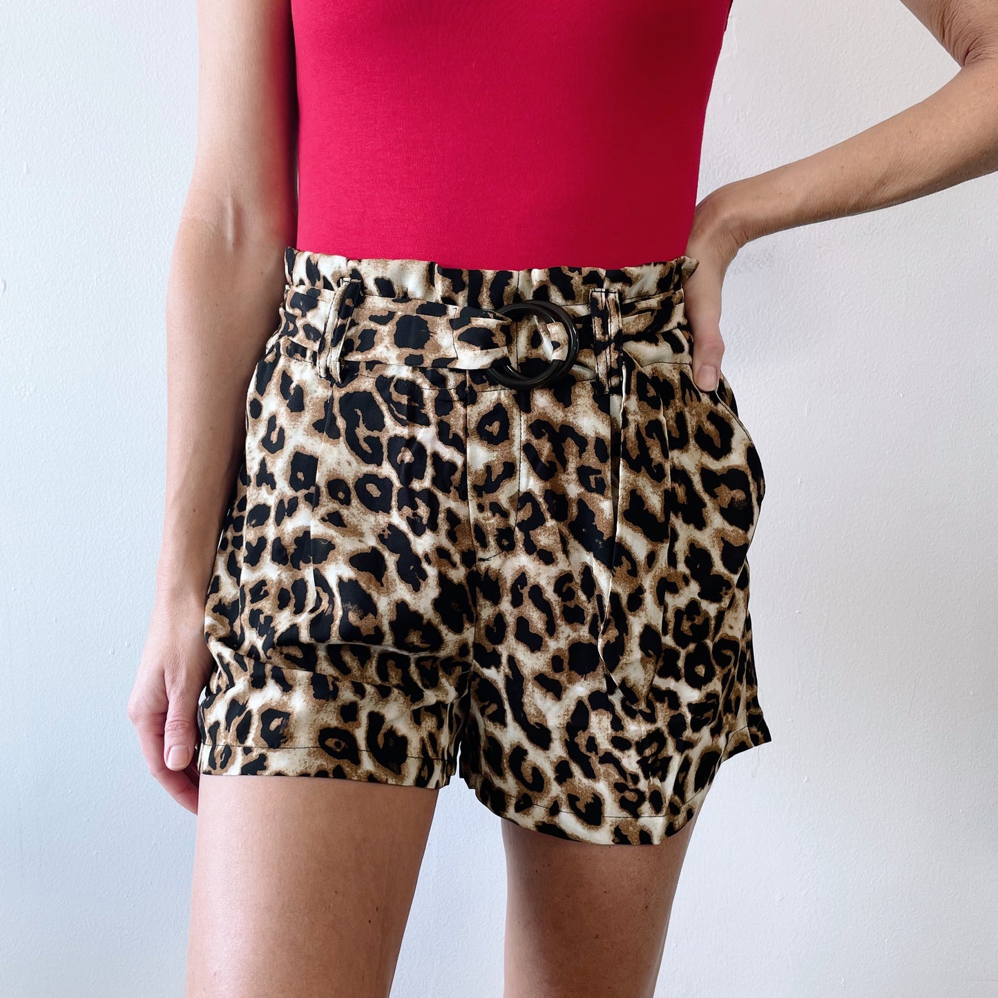 Katy Cheetah Shorts