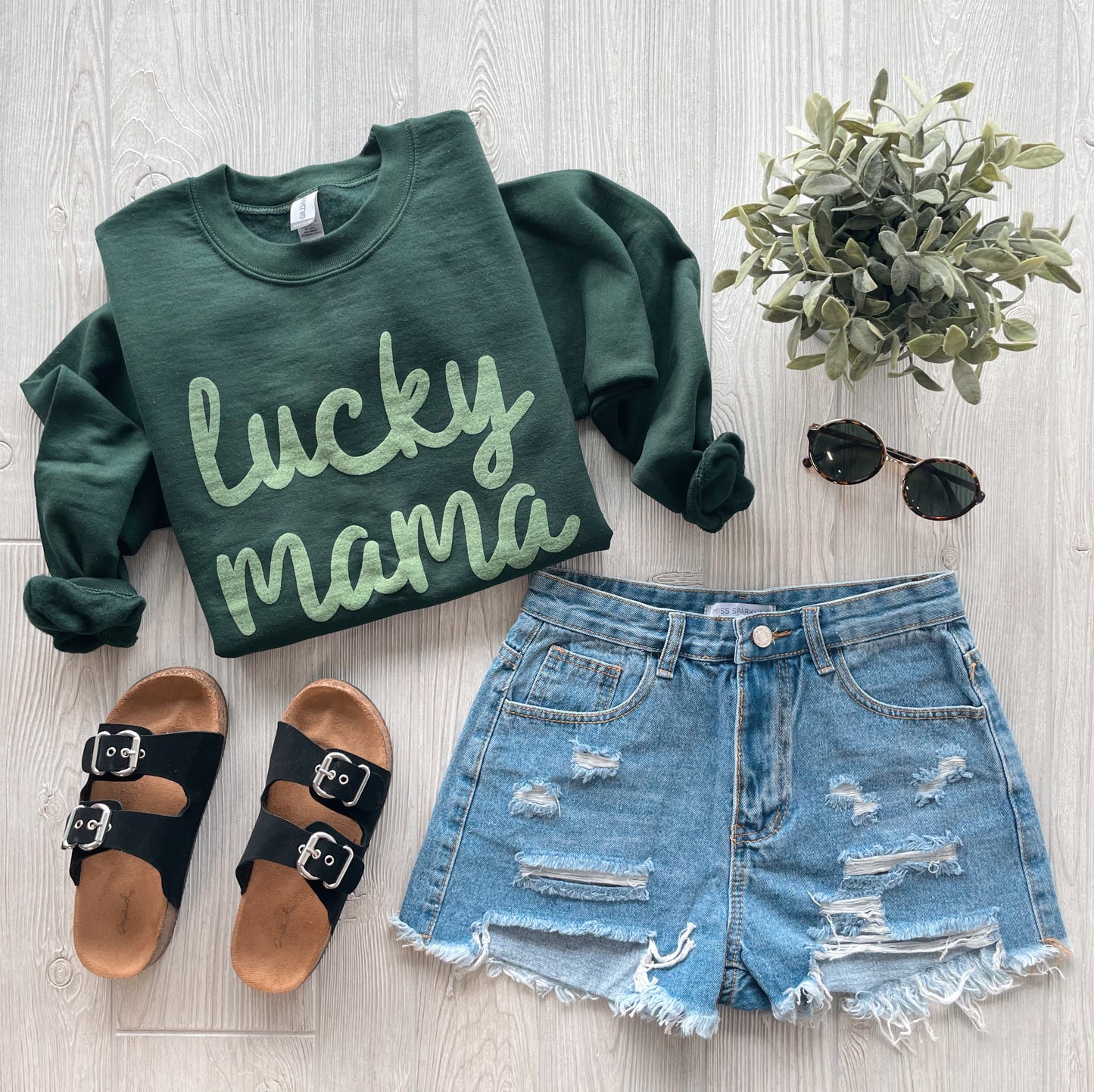 lucky mama • Forest Pullover