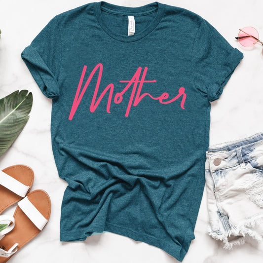 Mother Neon • Teal Tee