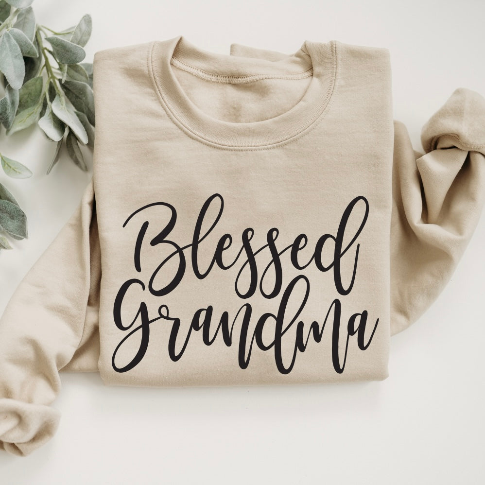 Blessed Grandma • Sand Pullover