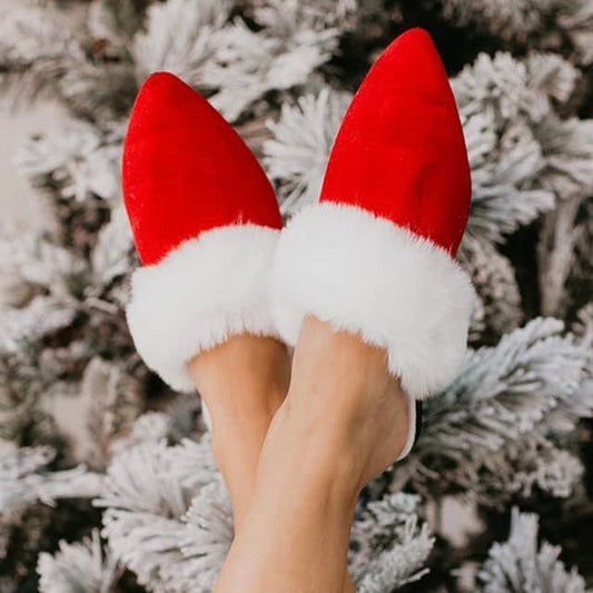 Santa House Slipper